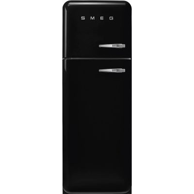 Smeg 50&apos;s style kyl/frys kombiskåp FAB30LBL5 (svart)