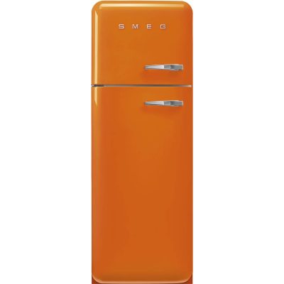 Smeg 50&apos;s style kyl/frys kombiskåp FAB30LOR5 (orange)