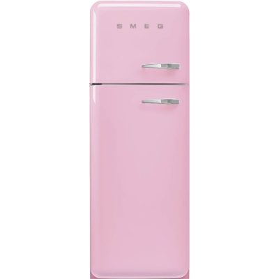 Smeg 50&apos;s style kyl/frys kombiskåp FAB30LPK5 (rosa)