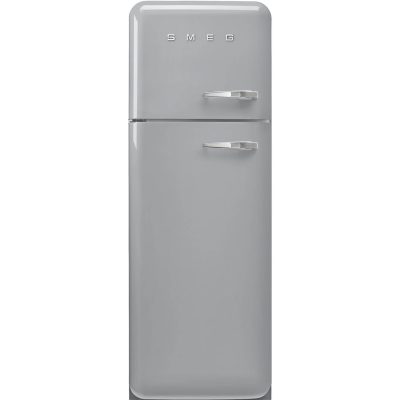 Smeg 50&apos;s style kyl/frys kombiskåp FAB30LSV5 (silver)