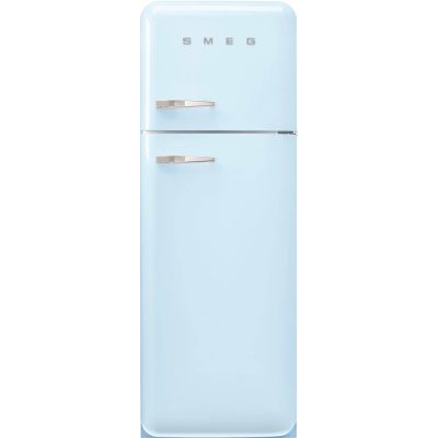 Smeg 50&apos;s style kyl/frys kombiskåp FAB30RPB5 (pastellblå)