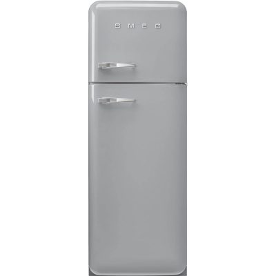 Smeg 50&apos;s style kyl/frys kombiskåp FAB30RSV5 (silver)