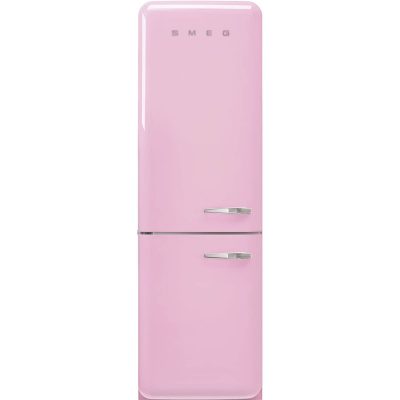 Smeg 50&apos;s style kyl/frys kombiskåp FAB32LPK5 (rosa)