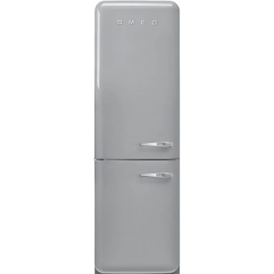 Smeg 50&apos;s style kyl/frys kombiskåp FAB32LSV5 (silver)